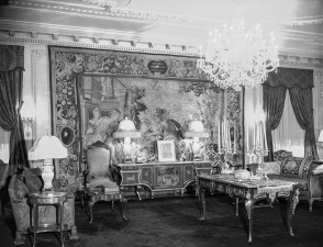 1948 drawing room rare gobelin tapestry